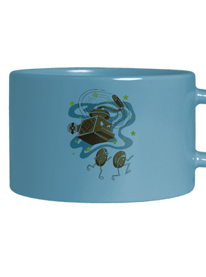 Meg foglak verni macaron bögre Blue Macaron