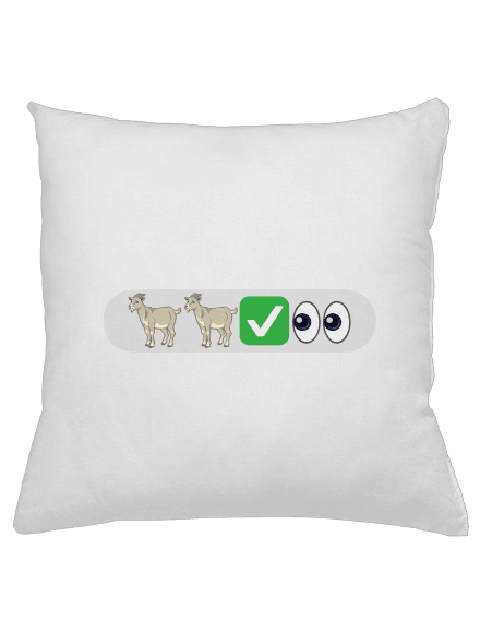 Emoji párna White