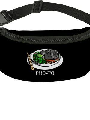 Pho-to övtáska Black