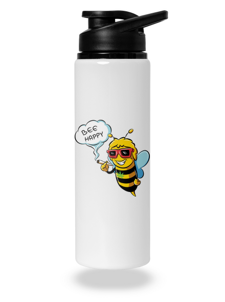 Bee happy kulacs White