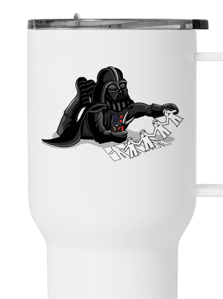 Trooper klónozás termosz bögre White