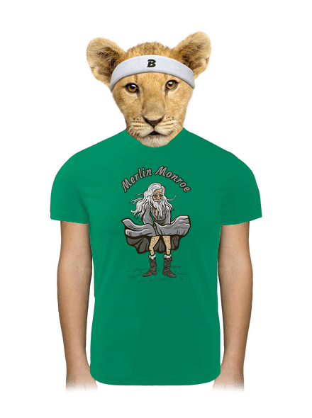 Merlin Monroe	 gyerek sport póló Kelly Green Mal