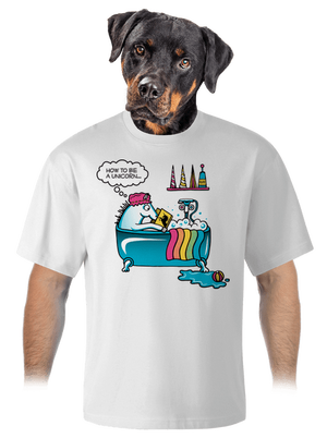 Mi kell az egyszarvúvá váláshoz unisex túlméretezett póló White