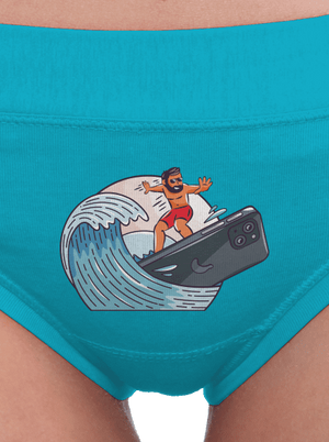 Szörfös vagyok női bugyik Turquoise