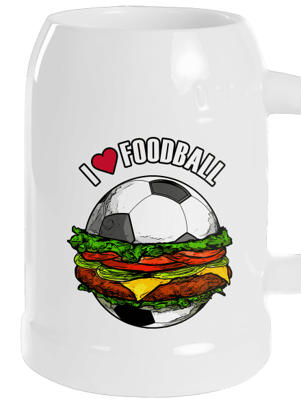 Foodball söröskorsó White