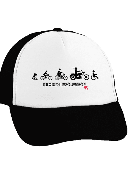 Bikers evolution teherautós sapka Black cap