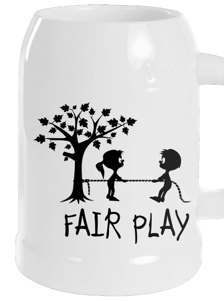 Fair play söröskorsó White