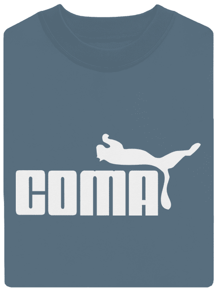 Coma unisex crewneck Nordic Blue