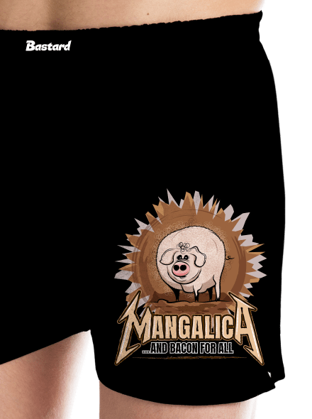 Mangalica férfi alsó nadrág Black