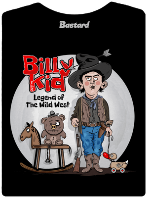 Billy The Kid prémium női póló Black