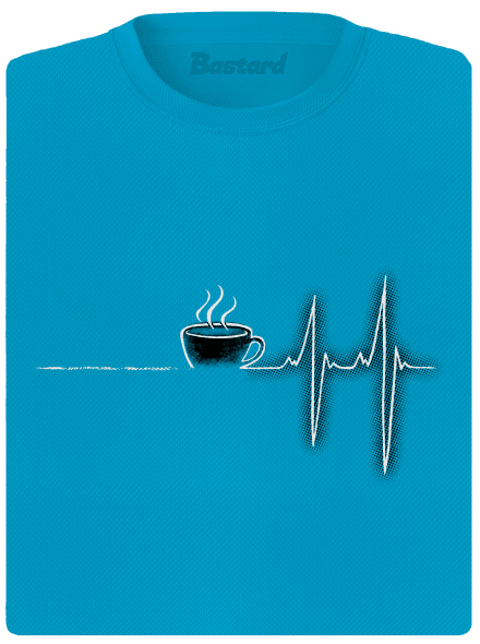 Coffee help női sportpóló Blue Atol