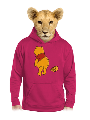 Ups gyerek kenguruzsebes pulóver Hot Pink