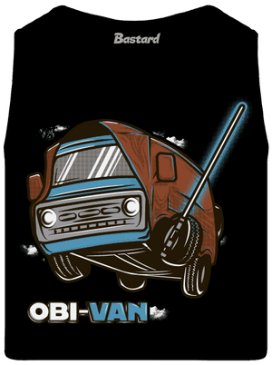 Obi Van férfi trikó Black