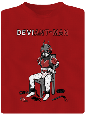 DeviAnt-man férfi sportpóló Red Mal