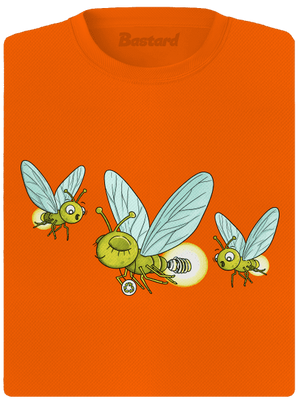 Szentjánosbogár női sportpóló Neon Orange