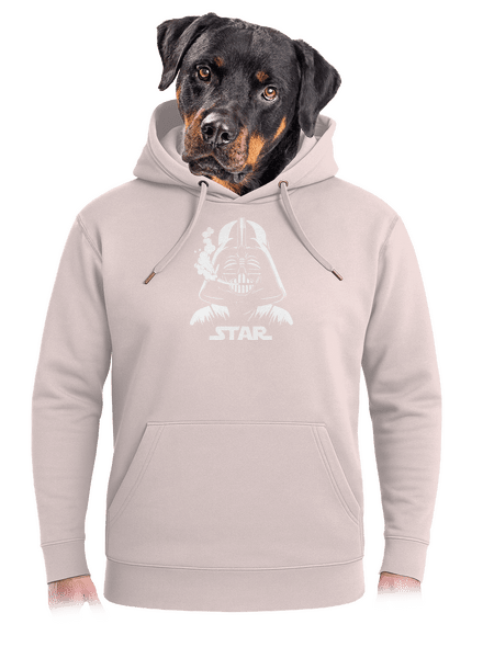 Darth Star unisex prémium pulóver Rose Chalk