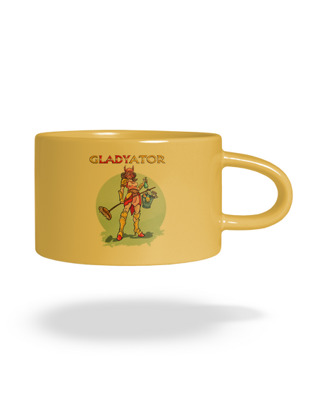 Gladyator macaron bögre Yellow Macaron
