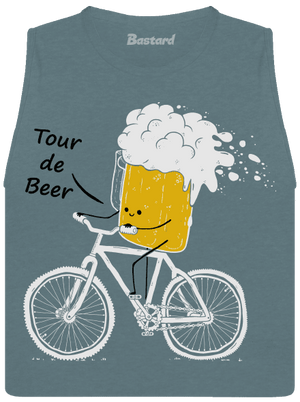 Tour de beer női bővített trikó Heather Deep Teal
