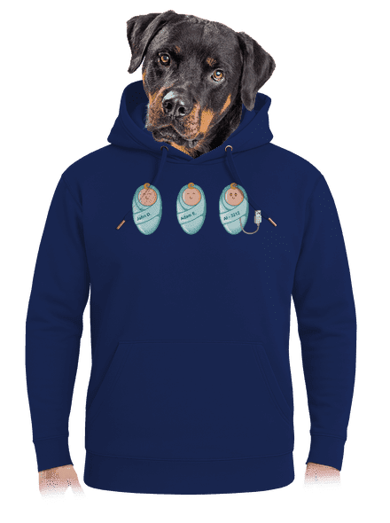 AI baby unisex prémium pulóver Navy