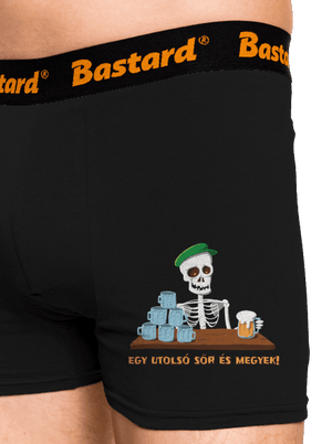 Egy utolsó sör és megyek boxeralsó Black