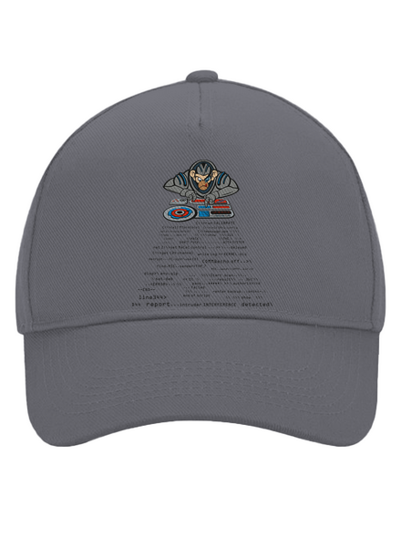 Coder ape baseballsapka Graphite grey