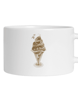 De(s)ert macaron bögre White