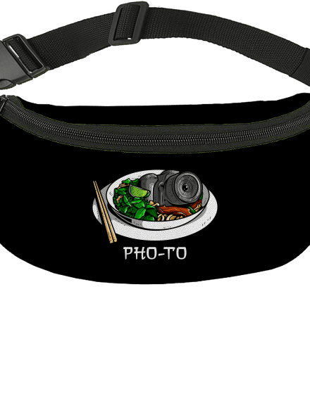 Pho-to övtáska Black