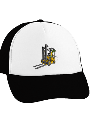 Targonca sültös sapka Black cap