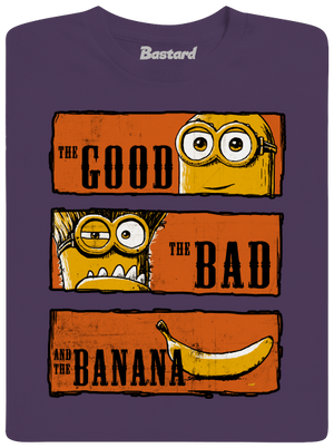 A Jó, a Rossz és a Banán férfi póló Urban Purple