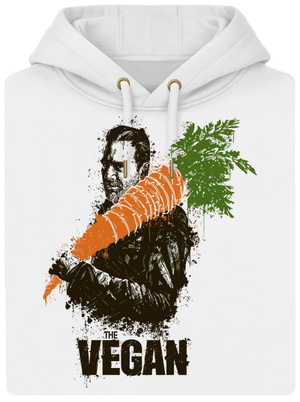 Vegán unisex prémium pulóver Snowwhite