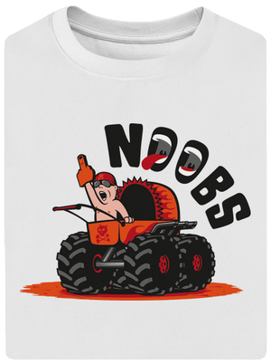 Monster stroller unisex túlméretezett póló White