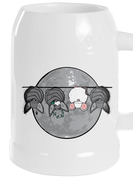 Opilý netopýr söröskorsó White