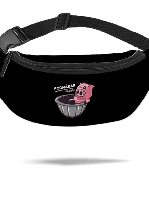 Formában övtáska Black