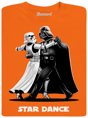 Star dance férfi póló Orange