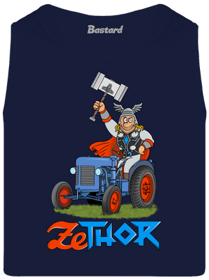 ZeThor férfi trikó French Navy