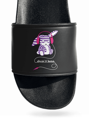 Drum and bass papucs Black