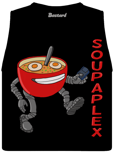 Soupaplex női bővített trikó Black