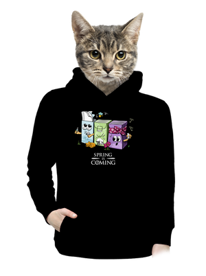 női kenguruzsebes pulóver