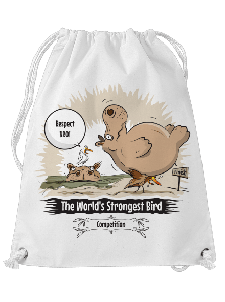 Strongest bird hátizsák White