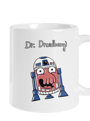Dr. Droidberg hagyományos bögre White