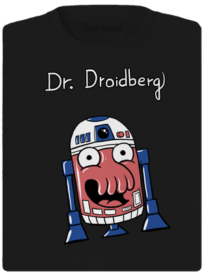 Dr. Droidberg női sportpóló Black