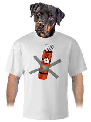 unisex túlméretezett póló