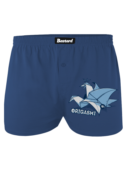 Origasmi férfi alsó nadrág Blue