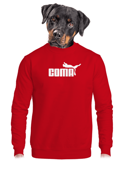 Coma unisex crewneck Red