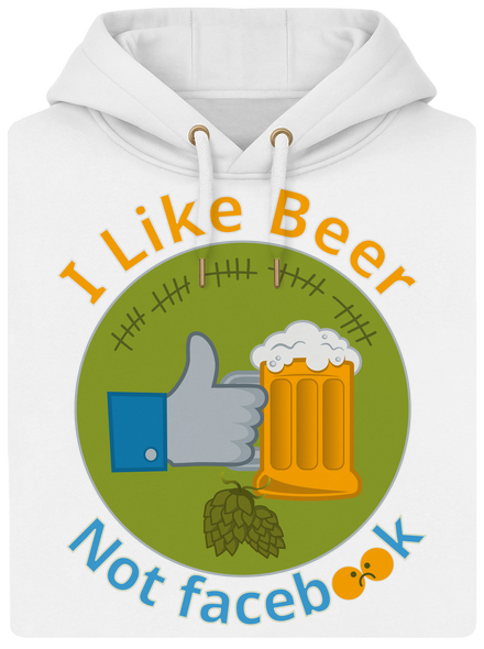 I like beer unisex prémium pulóver Snowwhite