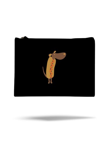 Hot dog kis táska Black