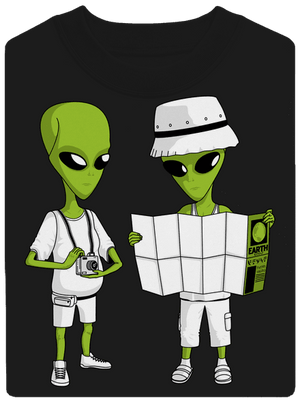 Idegenek unisex crewneck Black