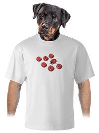 unisex túlméretezett póló