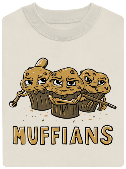 Muffians unisex crewneck Off White