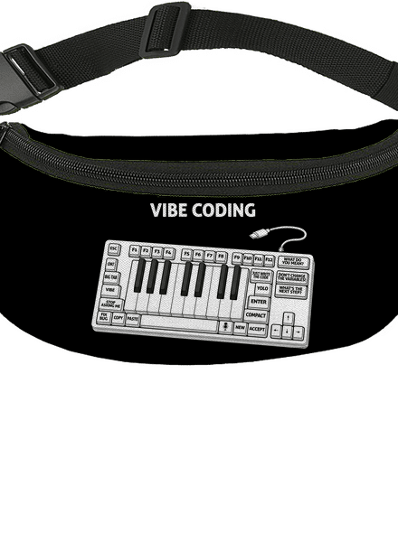 Vibe coding övtáska Black